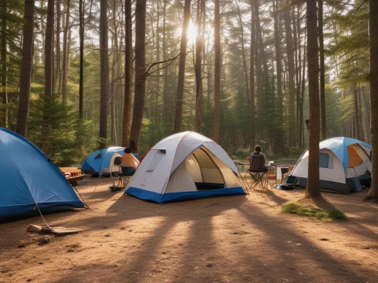 Camping Trip Plan Guide for a 4 Night Trip